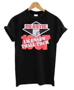 Beastie Boys Licensed to Ill Tour 1987 T shirt RE23