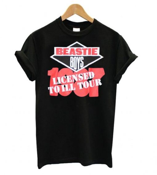 Beastie Boys Licensed to Ill Tour 1987 T shirt RE23