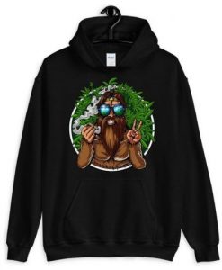 Bigfoot Smoking Hoodie ZX03