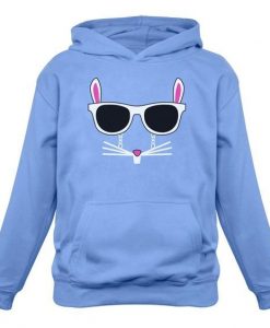 Cool Glasses Rabbit Hoodie ZX03