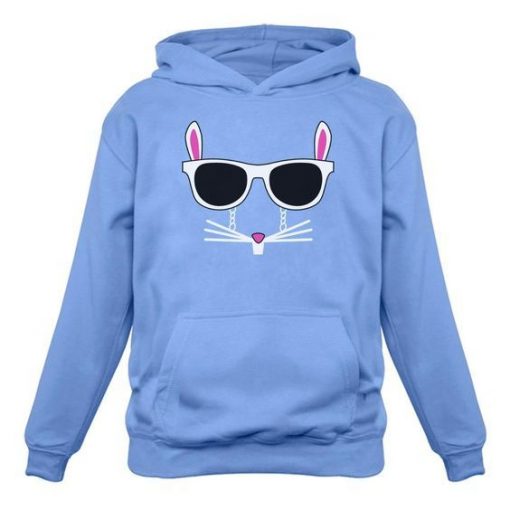 Cool Glasses Rabbit Hoodie ZX03