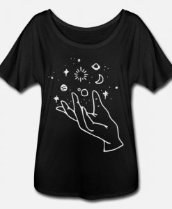 Cool Space Design Women T-shirt REW
