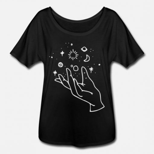 Cool Space Design Women T-shirt REW