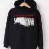 Destination unknown black hoodie ZX03