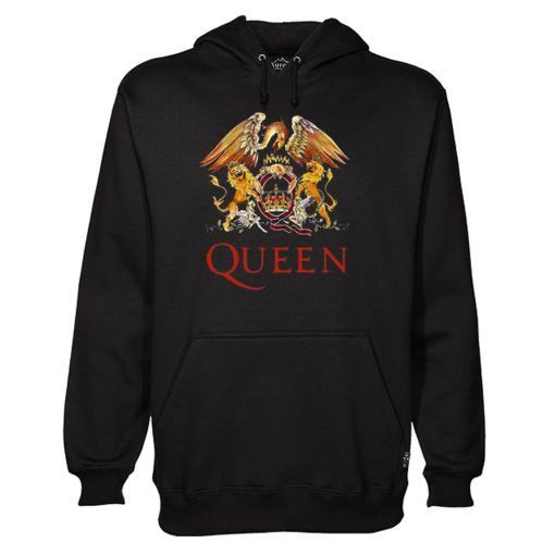 Donebay Queen Freddie Mercury Logo Hoodie REW