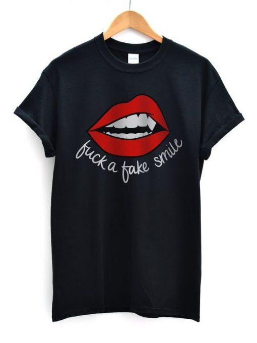 Fck a Fake Smile T-shirt REW