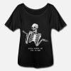 Funny Skeleton Womens T-Shirt REW