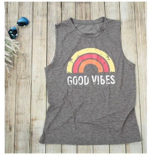 Good Vibes Tank top RE23