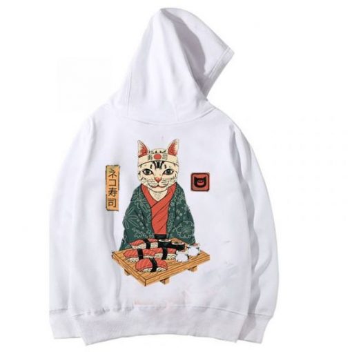 Harajuku Japanese men Hoodies ZX03