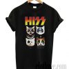 Hiss Kiss Hiss Cat T shirt RE23