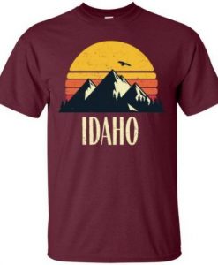 Idaho Retro Vintage T-shirt RE23