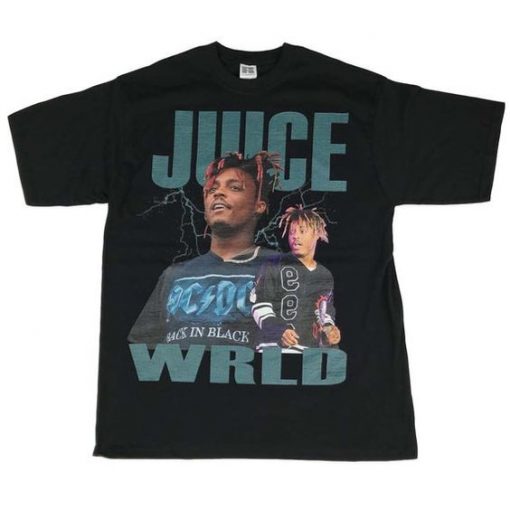Juice Wrld Artist Bootleg Tee Hip Hop Rap T-Shirts REW