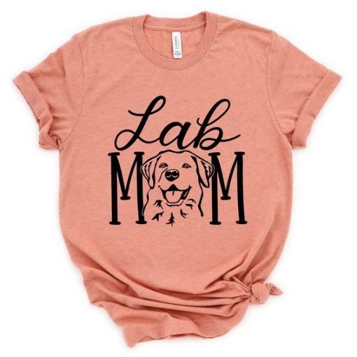 Labrador Mom T Shirt RE23