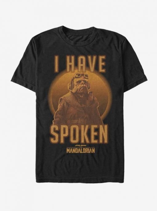 Mandalorian Kuill Has Spoken T-Shirt REW