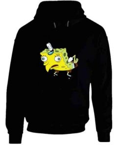 Mocking Spongebob Funny Spongemock Hoodie REW