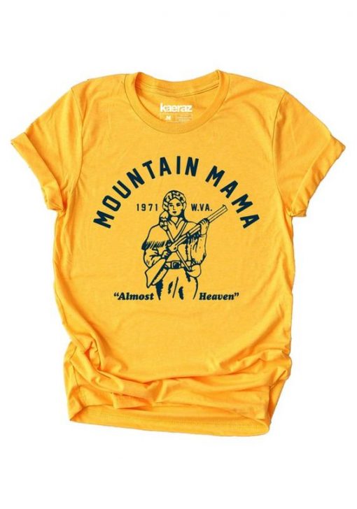 Mountain Mama T-shirt RE23