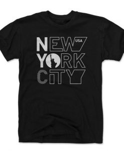 New York Men's Cotton T-Shirt RE23