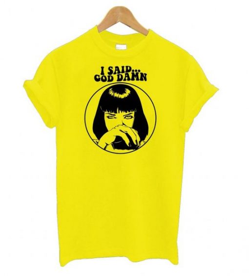 Pulp Fiction Mia Wallace T-shirt RE15