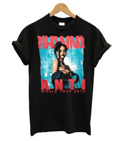 Rihanna Anti Tour World 2016 T-shirt RE23