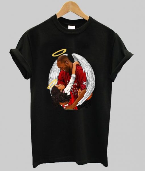 Rip Gianna Bryant and Kobe Bryan T-shirt REW