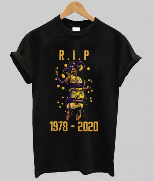 Rip Kobe Bryant 1978 2020 Shirt REW