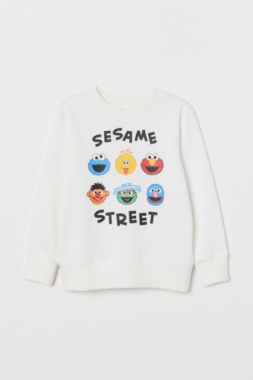 Sesame Street Unisex Sweatshirt RE23