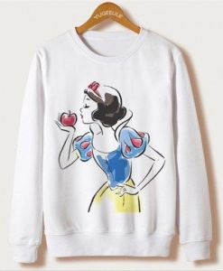 Snow white Sweatshirt RE23