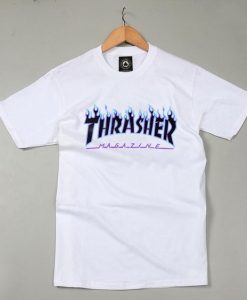 Thrasher Magazine Blue Flame T-shirt REW