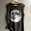 night Shirt Moon Tank top RE15