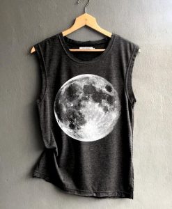 night Shirt Moon Tank top RE15