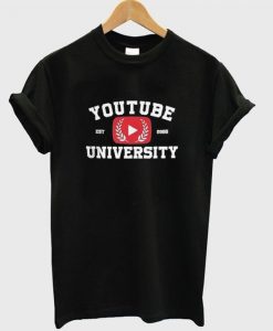 youtube university t-shirt REW