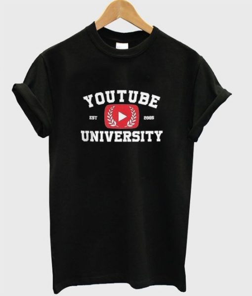 youtube university t-shirt REW