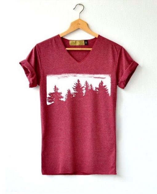 Adventure shirt pine tree T-Shirt REW