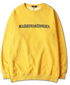 Ariana Grande Yellow Sweatshirt REW