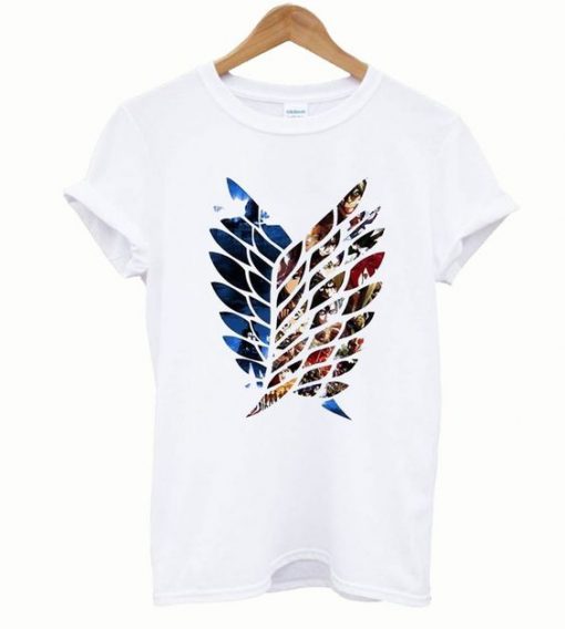 Attack On Tiatan Hipster Cool Tshirt ZX03