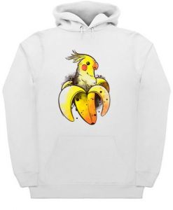 Banana Parrot Funny Hoodie ADR