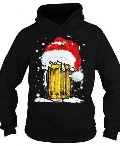 Beer Santa Ugly Christmas Hoodie ADR