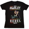 Bob Marley Rebel Music T-Shirt ADR