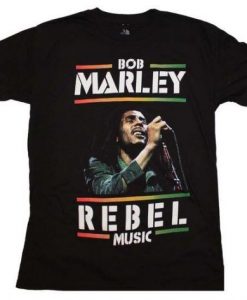 Bob Marley Rebel Music T-Shirt ADR