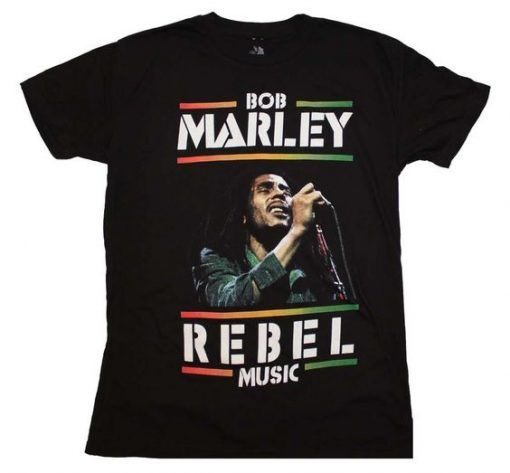 Bob Marley Rebel Music T-Shirt ADR