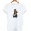 Butterfly And Camera T shirt ADR