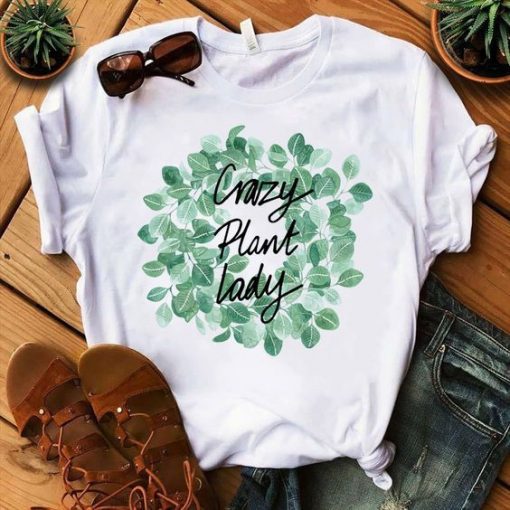 Crazy Plant T Shirt ZX03