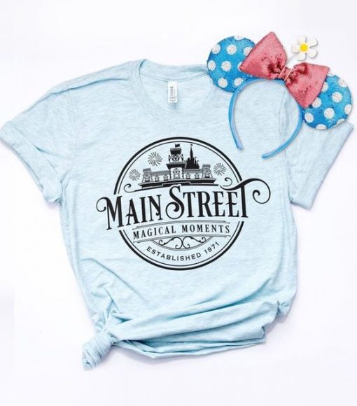 Disney Main Street USA Shirt ZX03