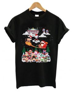 Dragon ball chibi Christmas T shirt ZX03