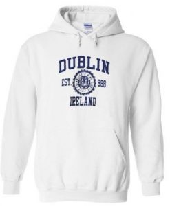 Dublin Ireland Hoodie REW