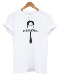 Dwight Schrute White T shirt ZX03