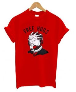 Free Hugs Xenomorph T shirt ZX03