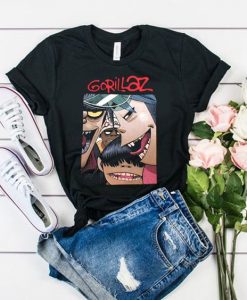 Gorillaz Faces t shirt ADR