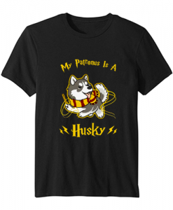 Harry Potter My Patronus Is A Husky t-shirt ZX03