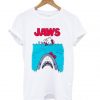 Hello Kitty Jaws Parody T shirt ZX03